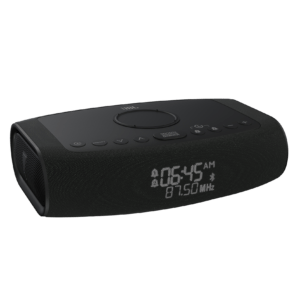 JBL RISE ALARM CLOCK RADIO - BLACK