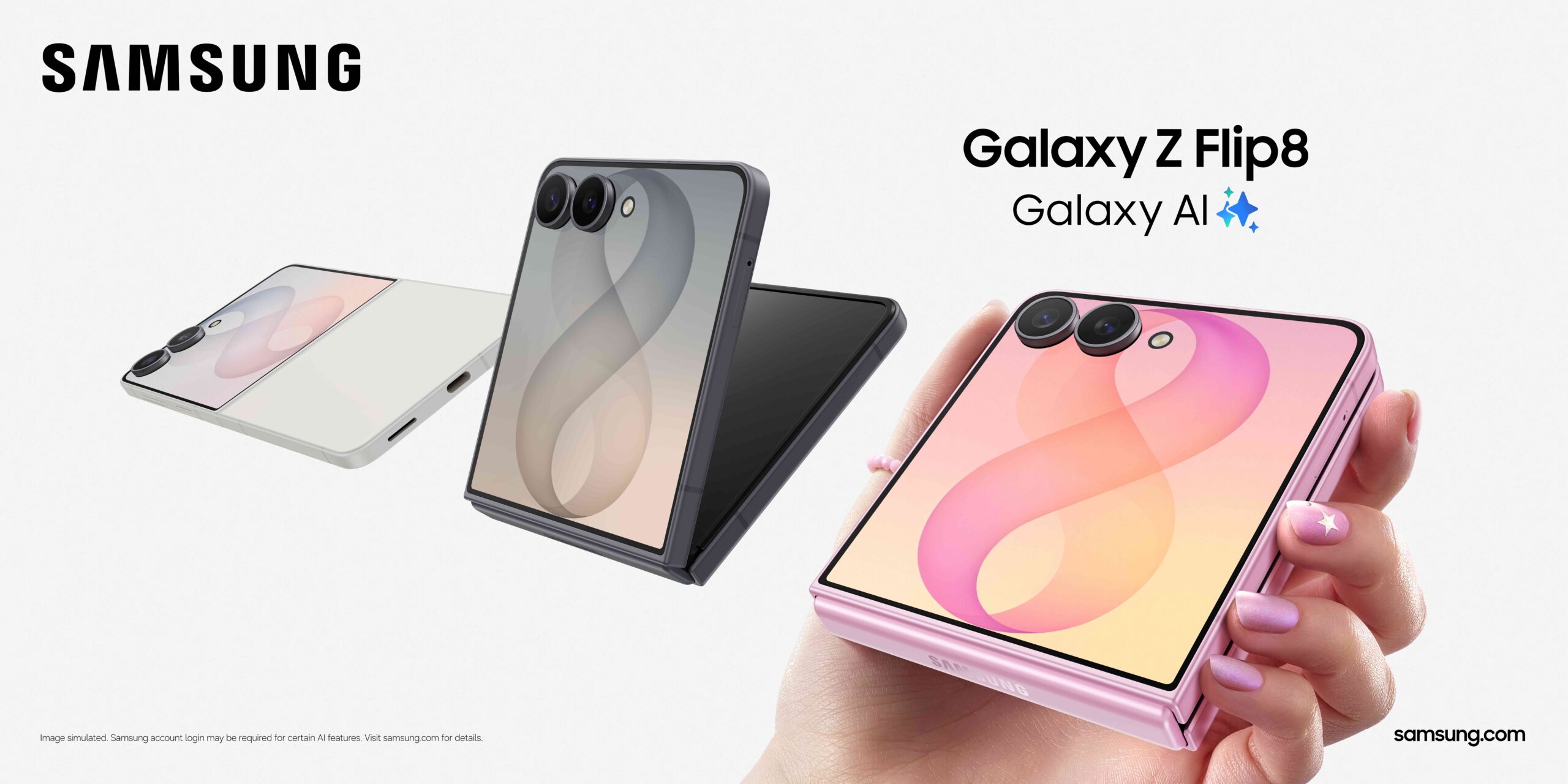 Samsung Galaxy Z Flip8 Showcase