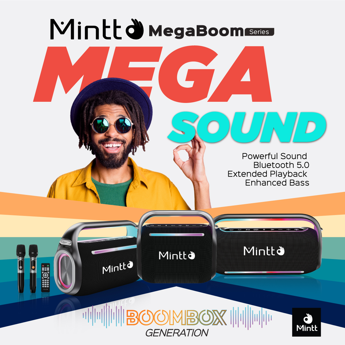 Mintt Megaboom Series 200 - Fone Haus